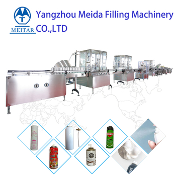 Where is the spray paint filling machine used for？