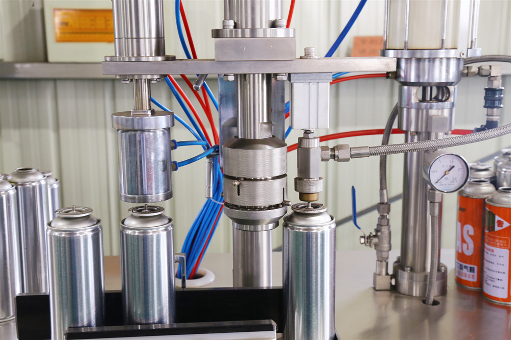 Semi Automatic Butane Gas Filling Machine from China manufacturer MEITAR