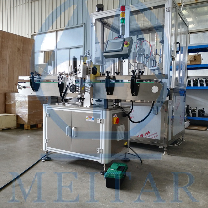 Full Automatic aerosol can labeling machine from China manufacturer
