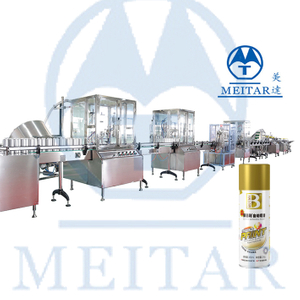  China Automatic aerosol filling machine line for spray paint 