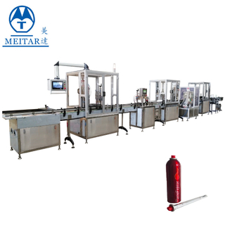 Automatic Household fire extinguishing agent spray filling machine
